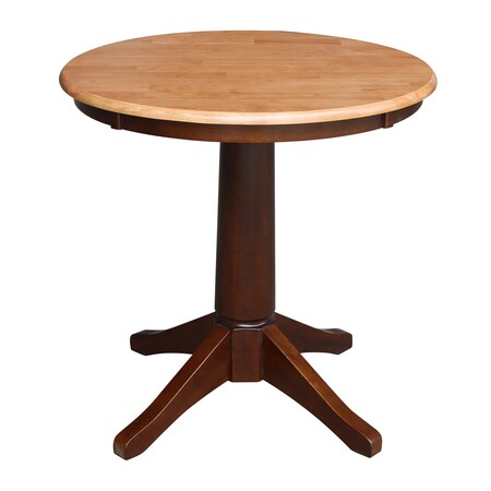 International Concepts Round 30 in Round Top Pedestal Table, 28.9 inH ...