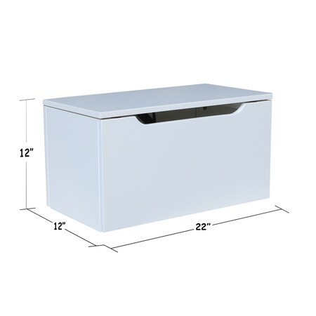 International Concepts Rectangle Storage Box, 22 in W X 12 in L X 12 in ...