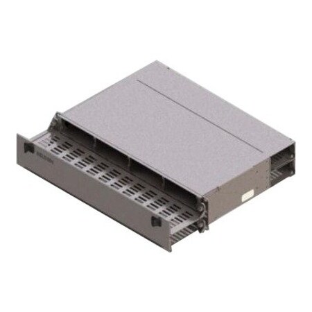 Belden PATCH PANEL 2U WITH, FRONT & REAR CABLE TRAY EMPTY, FIBEREXPRESS ...