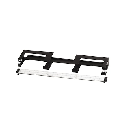 Belden CABLE MANAGEMENT RACK MOUNT, 1U FIBEREXPRESS, BLACK AX102032 | Zoro
