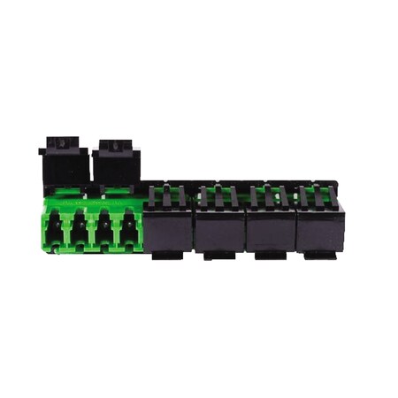 Commscope TERASPEED MULTIPORT SHUTTERF-ADAPTER LC-APC GREEN 10/PK, PK ...