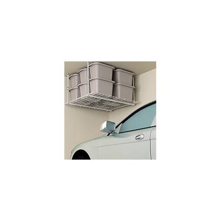 HyLoft 00540 Ceiling Storage Unit, 250 lb Storage, Steel, White