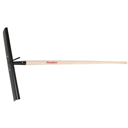 Razor-Back Concrete Rake with Rebar Hook, 6012 in OAL, Hardwood Handle ...
