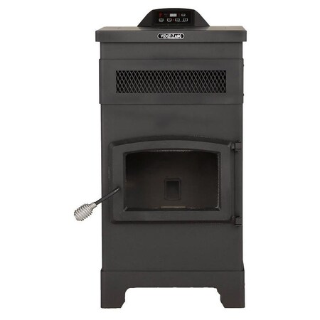 Vogelzang VG5770 FreeStanding Pellet Stove with Hopper, 23 in W, 2312 in D,  44 in H, 48,000 Btu Heating VG5770S | Zoro