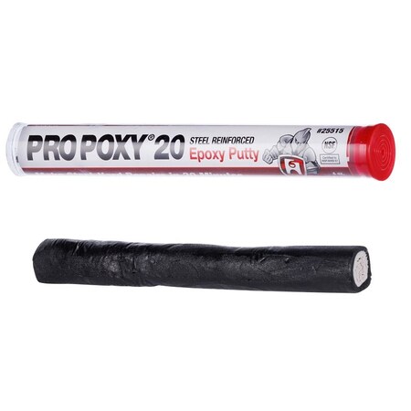 Oatey Hercules ProPoxy 20 Series Epoxy Putty, Solid, Black/White, 4 oz ...