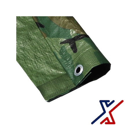 Tools Tarp X1 Tools Heavy Duty Tarp, 8 ft x 20 ft, 8 mil, Camoflauge X1T-CAN-T08 ...