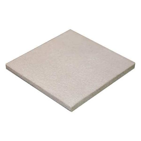 Zoro Select Felt, 24S2, 3/8 In Thick, 12 x 12 In 2DAF2