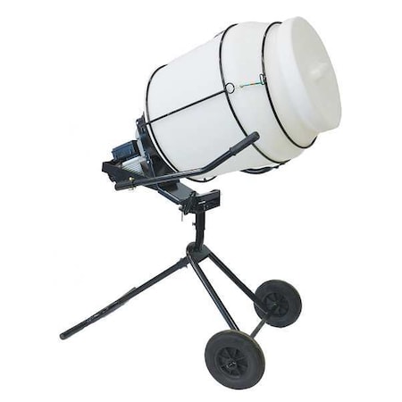 Kushlan Products White Food Grade Mixer, 120V, 3/4HP 450DD