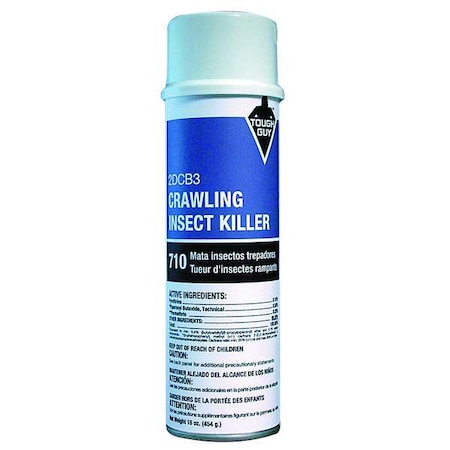 Tough Guy Indoor/Outdoor Crawling Insect Killer, 16 oz, Aerosol 2DCB3
