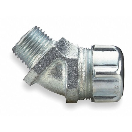 Abb Noninsulated Connector, 2 In., Steel 5247