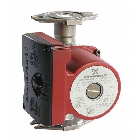 Grundfos Hot Water Circulator Pump, 1/6, 115, Flange Connection UPS15-35SFC