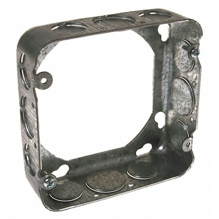 Raco Extension Ring, 2 Gangs, Galvanized steel, Square Box Type 250