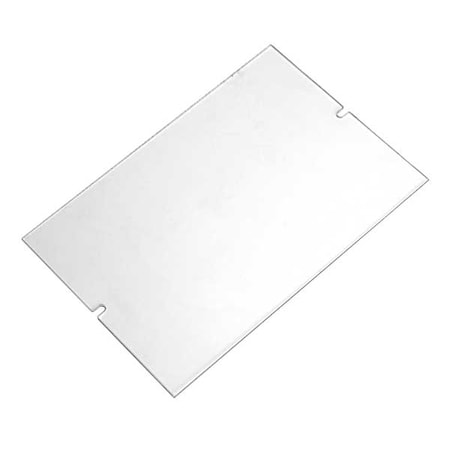 Square D Block Cover, 8.37 in W, 5.31 in H, Plastic 9080LB53