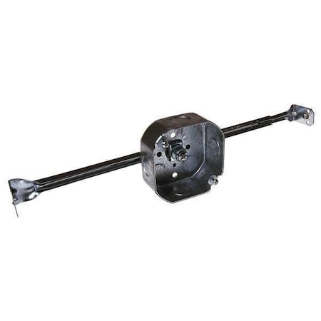 Raco Electrical Box, 15.5 cu in, Octagon Box Type, 1 Gang, Galvanized Steel, Octagon Shape 324