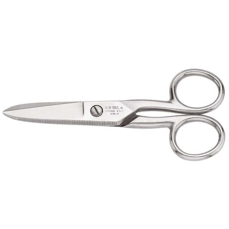 KLEIN TOOLS Electrician's Scissors, 5-1/4-Inch 2100-5