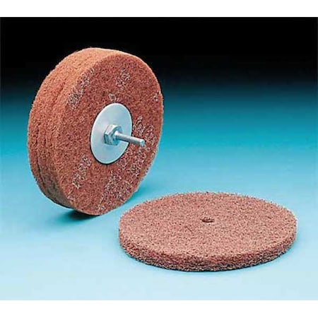 Scotch-Brite Fiber Disc, 12inx 1-1/4in, 24G, PK25 61500137692