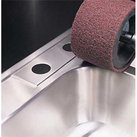 Scotch-Brite Sanding Belt, 3 in W, 10 11/16 in L, Non-Woven, Aluminum Oxide, Not Applicable Grit, Very Fine 7000120655