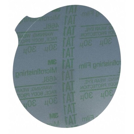 3M PSA Disc RL, NoHole, 5In, 15 MicronG, PK500 14858