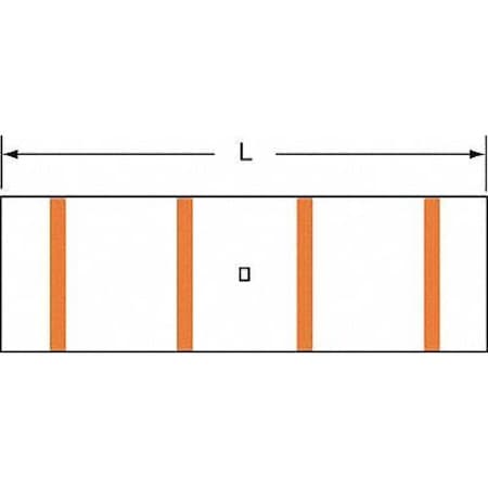 3M Butt Splice Wire Connector, 3/0 AWG Max, Orange, None Insulation, 30 PK MC3/0BCX