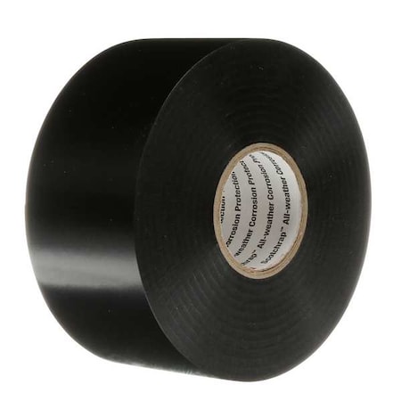 3M ElectricalTape, Black, 33-3/8ydL, 1inW, PK48 50-UNPRINTED-1X100FT