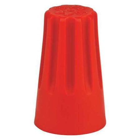 3M Twist-On Wire Connector, 10 AWG Max, Red, 600 V AC, 1000 PK H-35-BIN