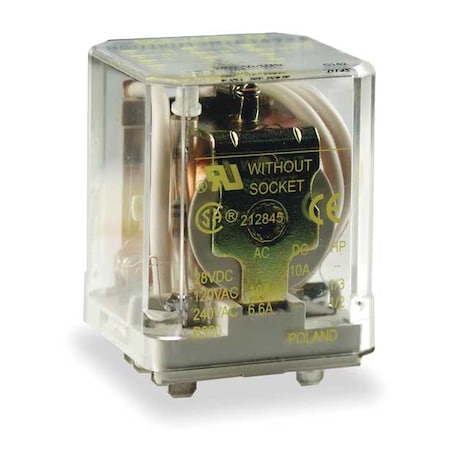 Schneider Electric Socket, General Purpose Relay, Square, 10 A, 11 Pins, Quick Connect 8501KUR13P14V20