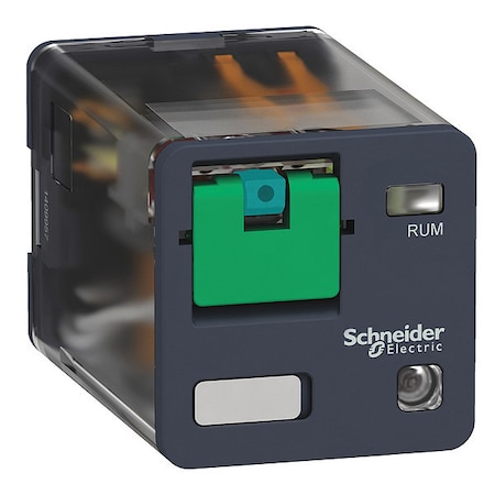 Schneider Electric Plug-In, General Purpose Relay, Square, 10 A, 11 Pins, Quick Connect RUMF32BD