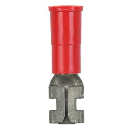 3M Female Disconnect, Red, 22-18AWG, PK1000 MVU18-187DFK