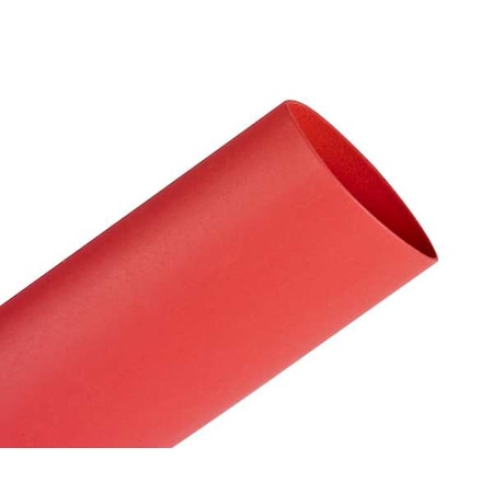 3M Heat Shrink Tube, Thin Wall, 2:1 I.D. Shrink Ratio, 0.75 in I.D. Before Shrinking, Red, 200 ft FP301-3/4-200'-RED-SPOOL