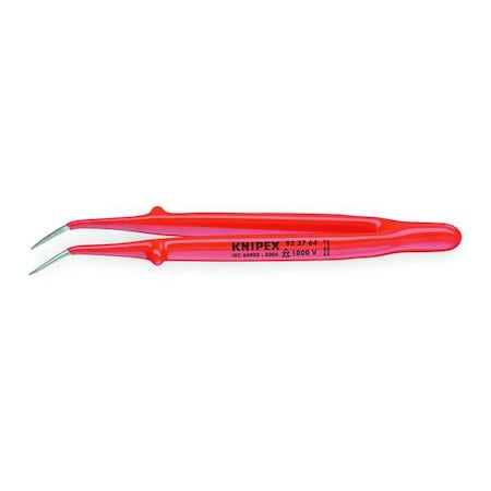 Knipex Insulated Precision Tweezers, Bent Tip 92 37 64