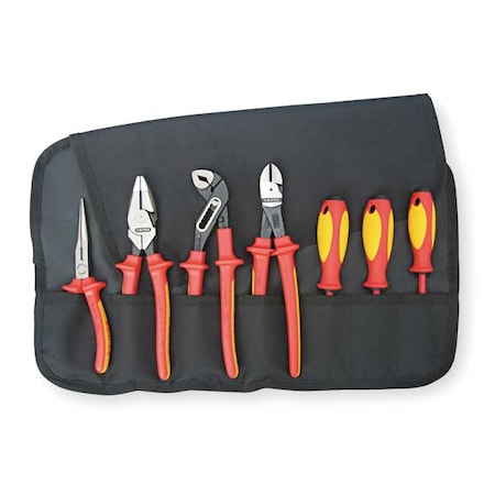 Knipex Insulated Tool Set, 7 pc. 9K 98 98 26 US