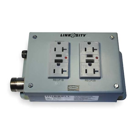 Hubbell Wiring Device-Kellems Power Distribution Assy, Two Ground Fault M002SGGF0