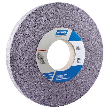 Norton Abrasives Grinding Wheel, T1, 10x1x3, AO, 46G, Med, Prpl 66253160750