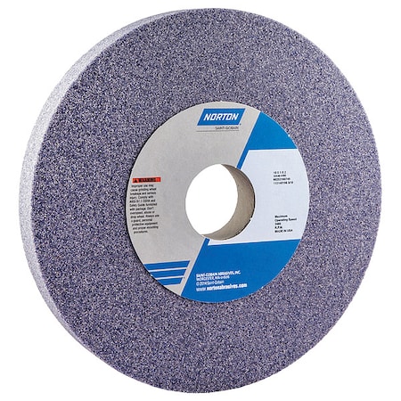Norton Abrasives Grinding Wheel, T1, 10x1x2, AO, 46G, Med, Prpl 66253160749
