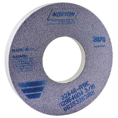 Norton Abrasives Grinding Wheel, 12x1.5x5, Rec 1/S 7.5x1/2 66253263166