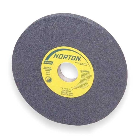 Norton Abrasives Grinding Wheel, T1, 8x1/2x1.25, SC, 60G, PK5 66253044013
