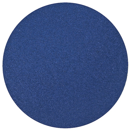 Norton Abrasives PSA Sanding Disc, ZircAlO, Cloth, 10in, 80G 66261138317