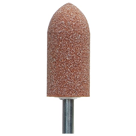 Norton Abrasives Gemini Vitrified Mounted Point, 7/8 x 2in, 60G 61463624385
