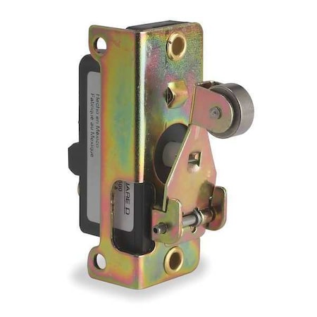 Telemecanique Sensors Snap Action Switch, Lever, Roller Actuator, 1NC/1NO, 15 A at 600 V AC Contact Rating 9007AB21