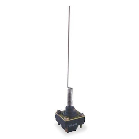 Telemecanique Sensors Limit Switch Head, Cat Wisker, Top, 5.56 In ZCKD06