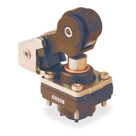 Telemecanique Sensors Lmt Swtch Hd, Rllr Lvr Plngr, Top, 1.37 In ZCKD21