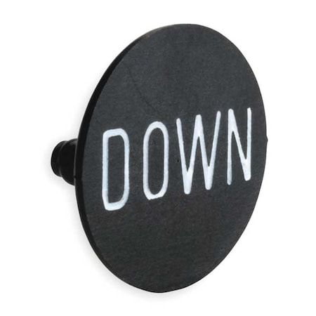 Schneider Electric Round Legend Insert, Down, F/9001 Type B 9001B254