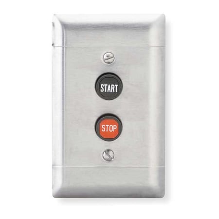 Square D Push Bttn Cntrl Statn, 1NO/1NC, Start/Stop 9001BF201