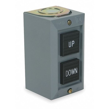 Square D Push Button Control Station, Up/Down, 30mm 9001BG208 | Zoro