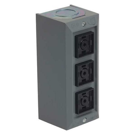 Square D Push Button Control Station, 3NO/3NC, 30mm 9001BG307