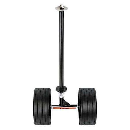 Guardian Extension Ladder Dolly, Aluminum/Plastic LD01