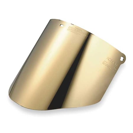 3M Faceshield Visor, Polycarb, Gld, 9x14-1/2in 82602-00000