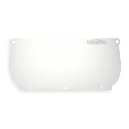 3M Face Shield Visor, Clear Visor, Polycarbonate, Uncoated Lens, Clear 82543-00000