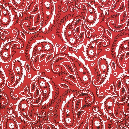 Ergodyne Cooling Bandana, Red, Universal 12415