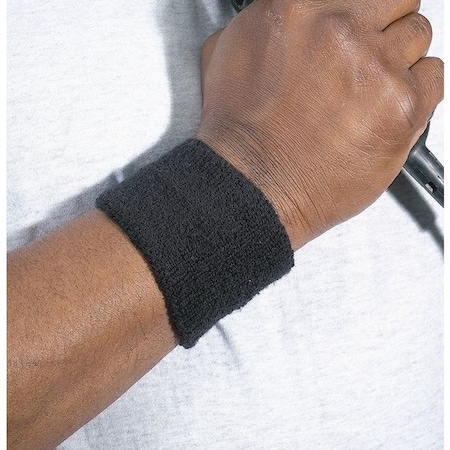 Ergodyne Wristband, Black, Universal, PK2 6500